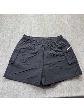 Nike Black Athletic Cargo Shorts